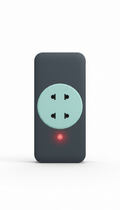 Smart Home Plug with Low-Profile Design