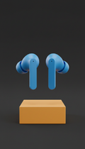 Wireless Earbuds with Neon Accents