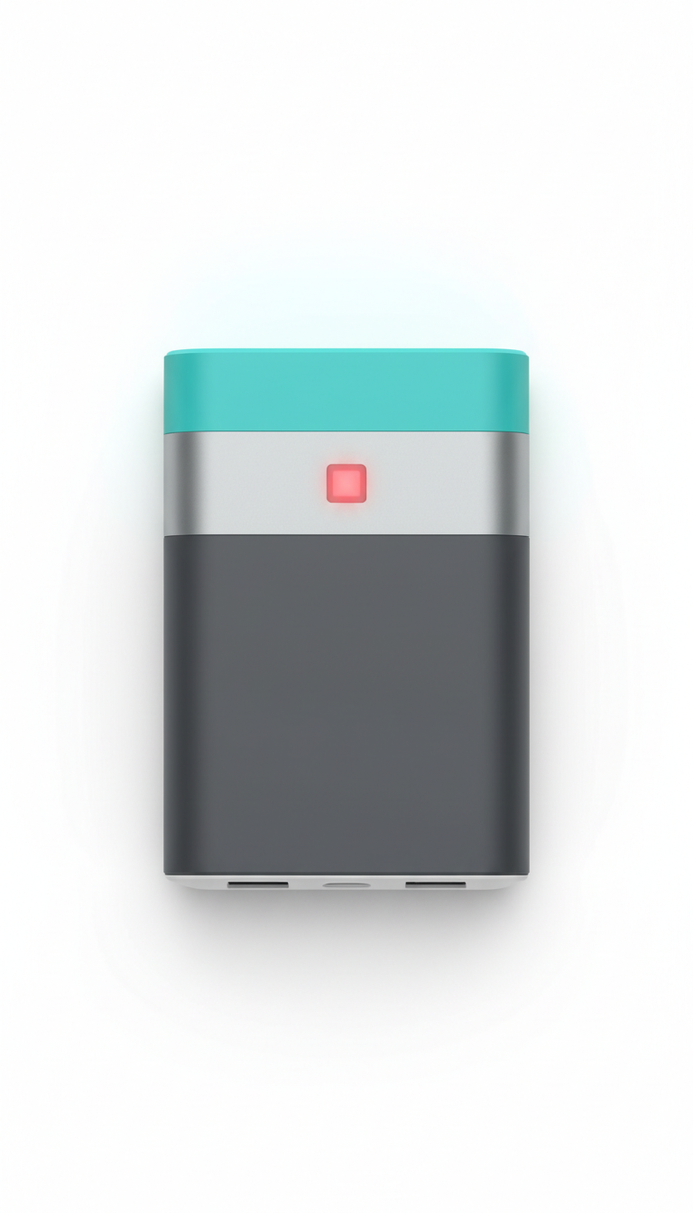 Compact Power Bank with Metal Shell