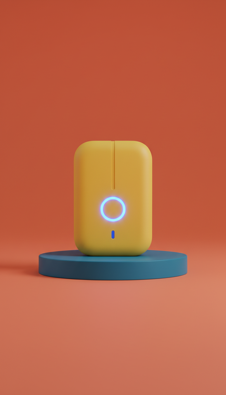 Smart Home Plug in Pulse Yellow